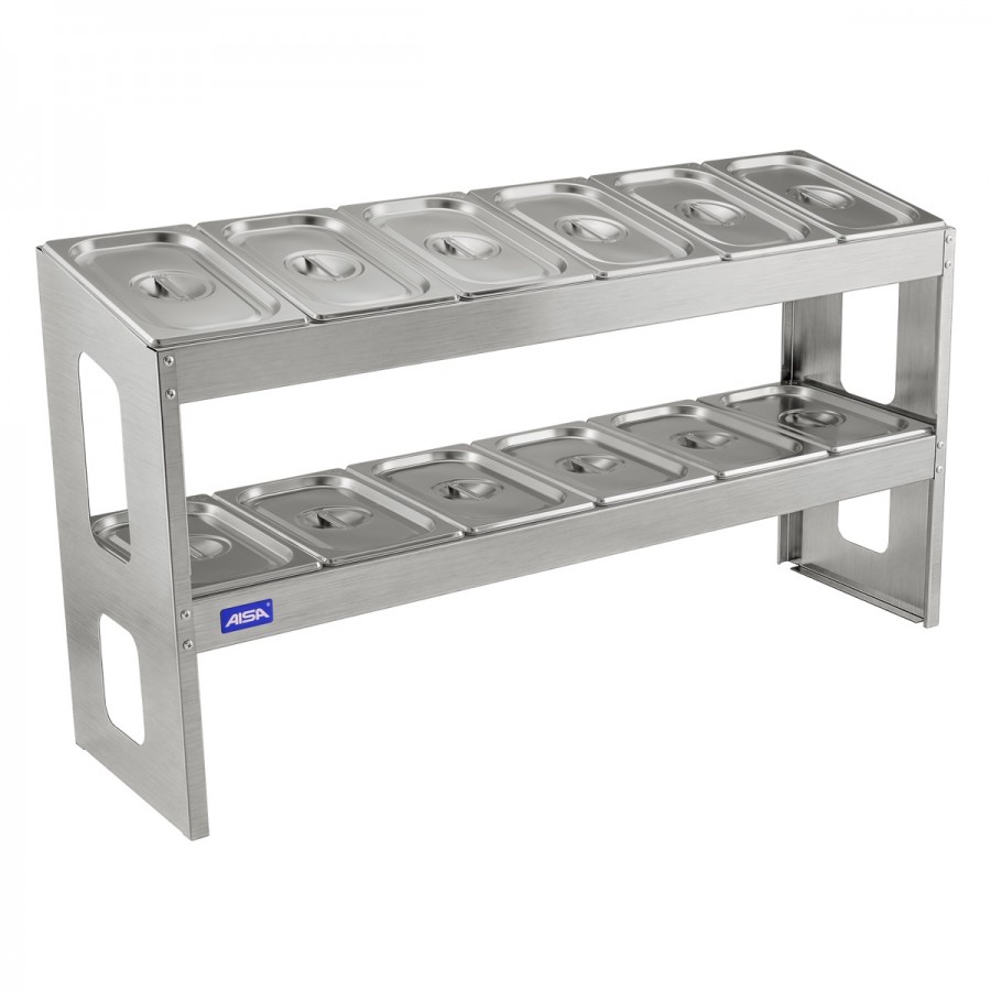 Condimentadora Pizzarola De Mesa 12 Cubas 2 Níveis - Aisa