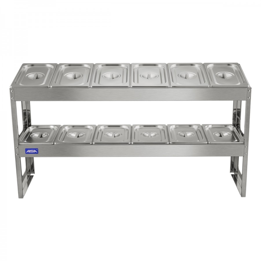 Condimentadora Pizzarola De Mesa 12 Cubas 2 Níveis - Aisa