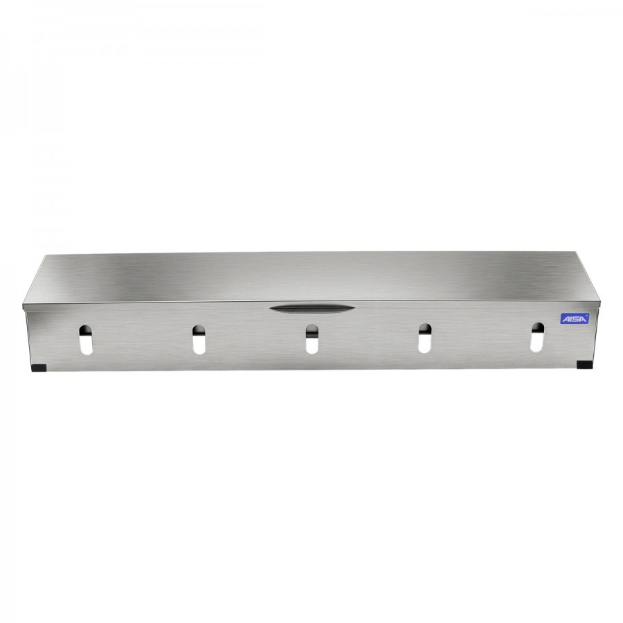 Condimentadora Pizzarola Inox 5 Cubas Inox Tampa Reta - Aisa