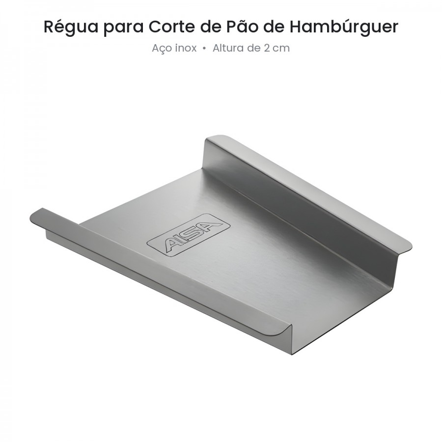 Régua Para Pão de Hamburguer - Aisa